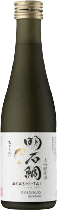 39,95 € Kostenloser Versand | Sake Akashi-Tai Daiginjo Genshu Drittel-Liter-Flasche 30 cl