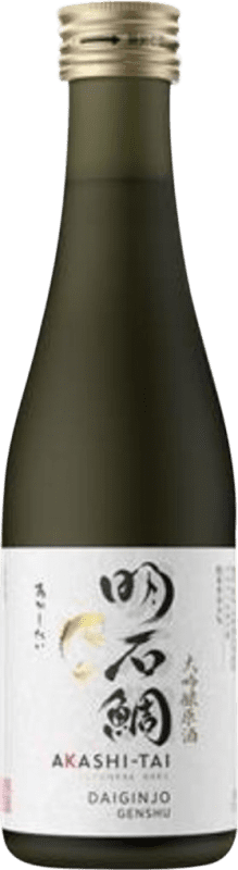 22,95 € Free Shipping | Sake Akashi-Tai Daiginjo Genshu One-Third Bottle 30 cl