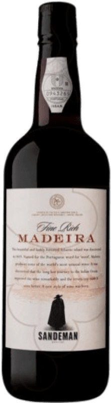 15,95 € | Vino fortificato Sandeman Porto Fine Rich I.G. Madeira Madera Portogallo Negramoll 75 cl