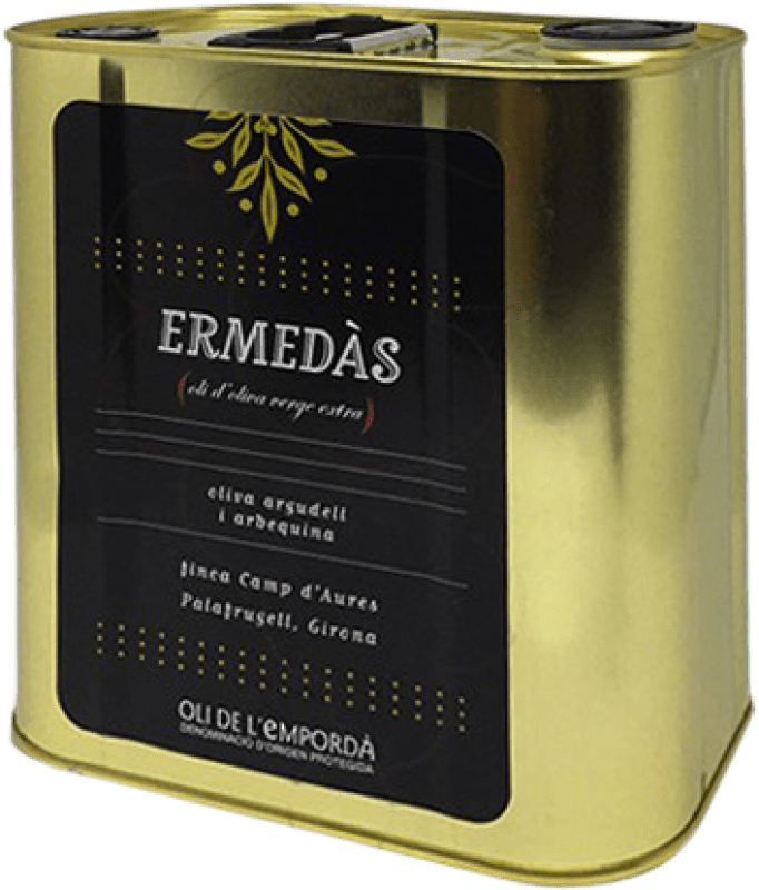 Free Shipping | Olive Oil Ermedàs Spain Special Can 2,5 L