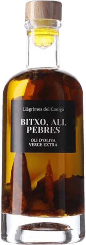 Spedizione Gratuita | Olio d'Oliva Llàgrimes del Canigó Bitxo EVO Extra Vergine Spagna Bottiglietta 25 cl
