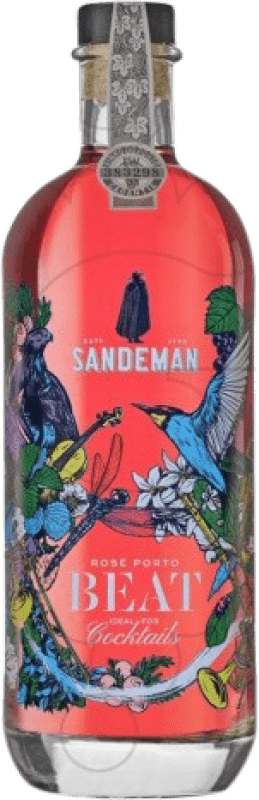 27,95 € Envío gratis | Vino Generoso Fortificado Sandeman Porto Rose Beat Cocktail — Cóctel I.G. Porto