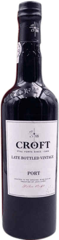 19,95 € | 强化酒 Croft Port L.B.V. I.G. Porto 波尔图 葡萄牙 Tempranillo, Touriga Franca, Touriga Nacional, Tinta Amarela, Tinta Cão, Tinta Barroca 75 cl