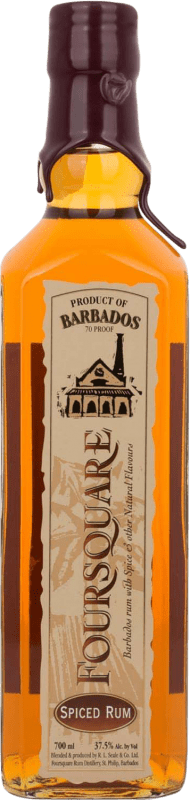 Envío gratis | Ron Foursquare Spiced Barbados 70 cl