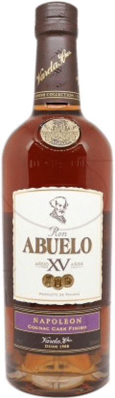 送料無料 | ラム Abuelo XV Napoleón パナマ 小型ボトル 20 cl