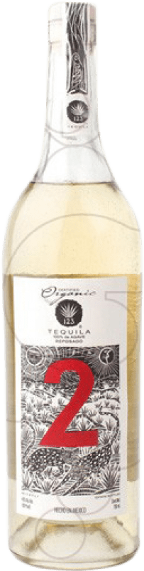 Free Shipping | Tequila 123 Organic 2 Dos Reposado Mexico 70 cl