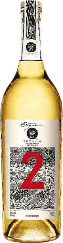 Kostenloser Versand | Tequila 123 Organic 2 Dos Reposado Mexiko 70 cl