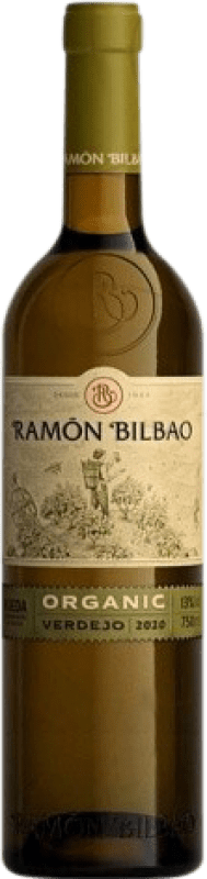 9,95 € | 白酒 Ramón Bilbao Blanc Organic 年轻的 D.O. Rueda 卡斯蒂利亚莱昂 西班牙 Verdejo 75 cl