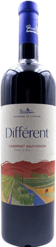 免费送货 | 红酒 Domaine de l'Isthme Différent 年轻的 I.G.P. Vin de Pays d'Oc 朗格多克 - 鲁西荣 法国 Cabernet Sauvignon 75 cl