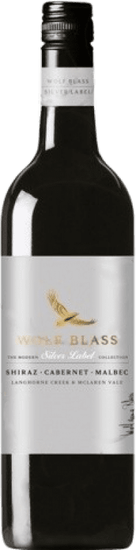 Бесплатная доставка | Красное вино Wolf Blass Silver Cupatge Negre старения I.G. McLaren Vale McLaren Vale Австралия 75 cl