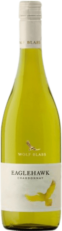 Envio grátis | Vinho branco Wolf Blass Eaglehawk Blanc Jovem I.G. Southern Australia Austrália Meridional Austrália Chardonnay 75 cl