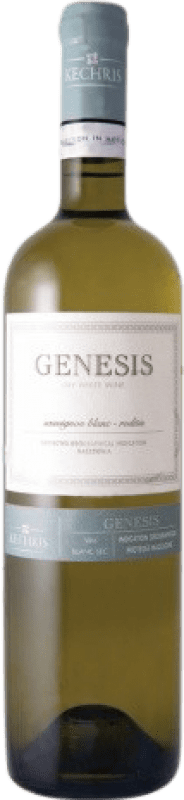 Envío gratis | Vino blanco Kechris Genesis Dry Joven Grecia Sauvignon Blanca 75 cl