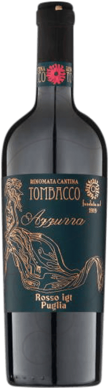 Бесплатная доставка | Красное вино Rinomata Cantina Tombacco Azzurra старения I.G.T. Puglia Апулия Италия Zinfandel, Negroamaro 75 cl