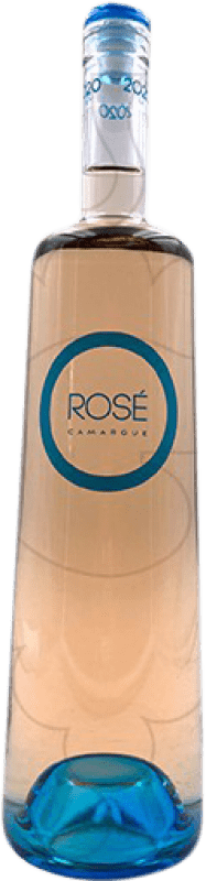 Free Shipping | Rosé wine O Rosé Camargue Young A.O.C. Côtes du Roussillon Languedoc-Roussillon France Syrah, Cinsault, Grenache Grey, Vermentino 75 cl