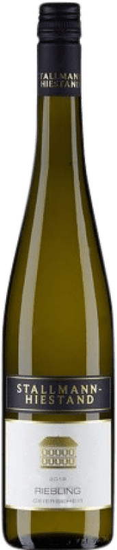 Бесплатная доставка | Белое вино Stallmann-Hiestand Молодой Q.b.A. Rheinhessen Rheinhessen Германия Riesling 75 cl