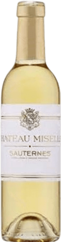 Бесплатная доставка | Крепленое вино Château Miselle A.O.C. Sauternes Бордо Франция Sauvignon White, Sémillon, Muscadelle Половина бутылки 37 cl