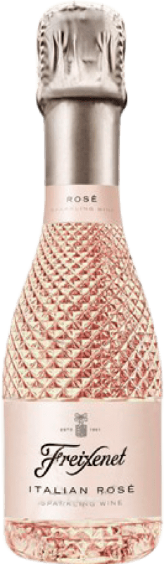 Envio grátis | Espumante rosé Freixenet Italian Rosé Seco Itália Pinot Preto, Glera Garrafa Pequena 20 cl