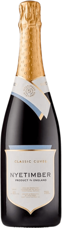 Envio grátis | Espumante branco Nyetimber Classic Cuvée Brut Grande Reserva Reino Unido Pinot Preto, Chardonnay, Pinot Meunier 75 cl