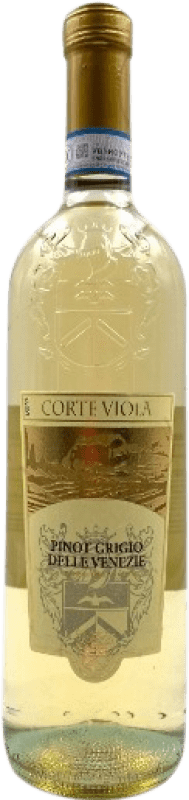 Бесплатная доставка | Белое вино Corte Viola Молодой I.G.T. Veneto Венето Италия Pinot Grey 75 cl