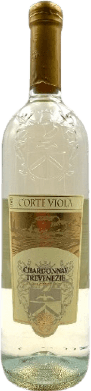 Бесплатная доставка | Белое вино Corte Viola Молодой I.G.T. Veneto Венето Италия Chardonnay 75 cl