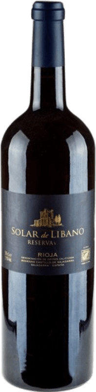 22,95 € 送料無料 | 赤ワイン Castillo de Sajazarra Solar de Líbano 予約 D.O.Ca. Rioja マグナムボトル 1,5 L