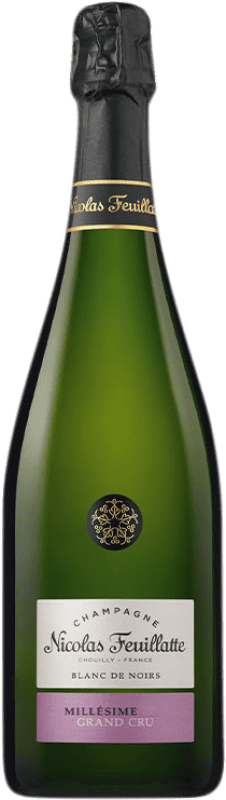 44,95 € | Blanc mousseux Nicolas Feuillatte Grand Cru Blanc de Noirs A.O.C. Champagne Champagne France Pinot Noir 75 cl