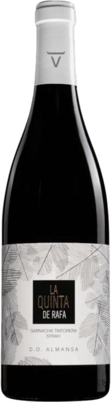 Envio grátis | Vinho tinto Volver La Quinta de Rafa Jovem D.O. Almansa Castela-Mancha Espanha Syrah, Grenache Tintorera 75 cl