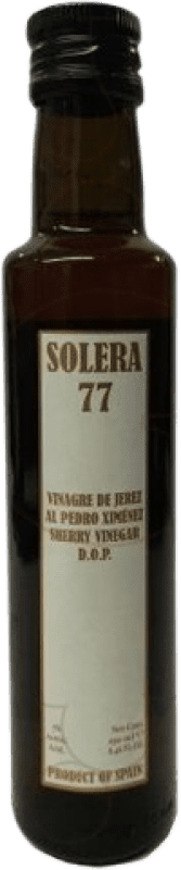 Kostenloser Versand | Essig Solera 77 Balsamic Organic D.O. Jerez-Xérès-Sherry Andalucía y Extremadura Spanien Kleine Flasche 25 cl