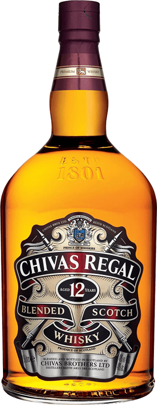 Envio grátis | Whisky Blended Chivas Regal Reserva Reino Unido 12 Anos Garrafa Especial 4,5 L