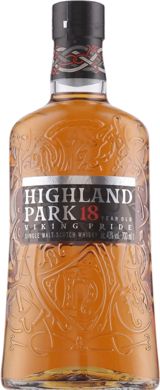 Free Shipping | Whisky Single Malt Highland Park Highlands United Kingdom 18 Years 70 cl