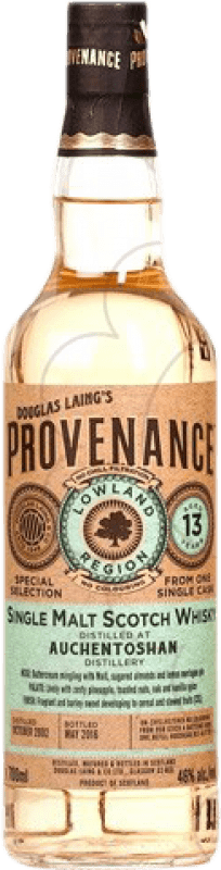 Envío gratis | Whisky Single Malt Douglas Laing's Provenance Auchentoshan Lowlands Reino Unido 7 Años 70 cl