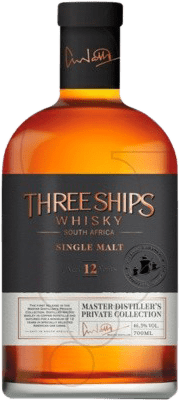 ウイスキーシングルモルト Three Ships 12 年 70 cl