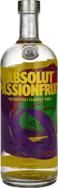 Free Shipping | Vodka Absolut Passion Fruit Sweden 1 L