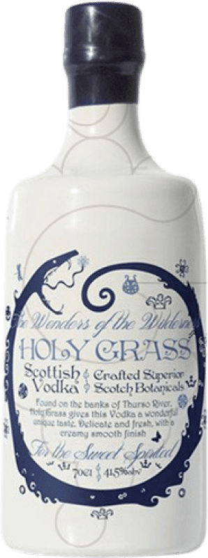 Free Shipping | Vodka Dunnet Bay Holy Grass United Kingdom 70 cl