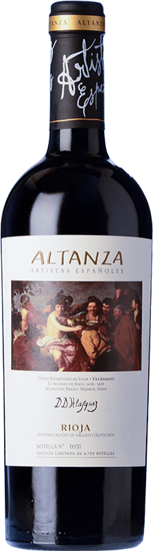 44,95 € 免费送货 | 红酒 Altanza Colección Velázquez 预订 D.O.Ca. Rioja