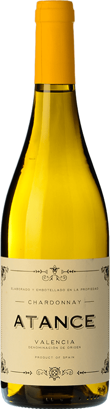 8,95 € | Белое вино Risky Grapes Atance D.O. Valencia Сообщество Валенсии Испания Chardonnay 75 cl