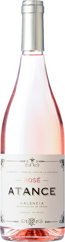 Kostenloser Versand | Rosé-Wein Risky Grapes Atance Rosé Jung D.O. Valencia Valencianische Gemeinschaft Spanien Grenache, Bobal 75 cl