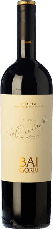 37,95 € | Red wine Baigorri Finca La Quintanilla D.O.Ca. Rioja The Rioja Spain Tempranillo Bottle 75 cl