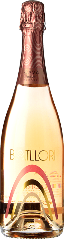 22,95 € Free Shipping | Rosé Sparkling Wine Finca Batllori Brut D.O. Cava