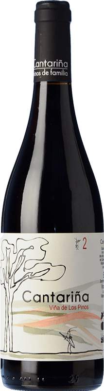 免费送货 | 红酒 Cantariña 2 Viña de los Pinos D.O. Bierzo 卡斯蒂利亚莱昂 西班牙 Mencía, Grenache Tintorera, Palomino Fino, Doña Blanca 75 cl