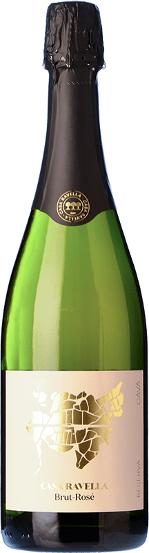 14,95 € | 玫瑰气泡酒 Casa Ravella Casa Ravella Rosé 香槟 预订 D.O. Cava 加泰罗尼亚 西班牙 Grenache, Xarel·lo 75 cl