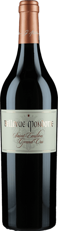 Spedizione Gratuita | Vino rosso Château Bellevue-Mondotte A.O.C. Saint-Émilion Grand Cru bordò Francia Merlot, Cabernet Sauvignon, Cabernet Franc 75 cl