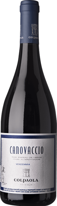 Бесплатная доставка | Красное вино Colpaola Rosso Canovaccio I.G.T. Marche Marche Италия Merlot 75 cl