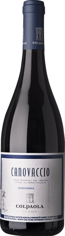 Free Shipping | Red wine Colpaola Rosso Canovaccio I.G.T. Marche Marche Italy Merlot 75 cl