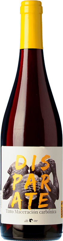 Free Shipping | Red wine El Lomo Crazy Wines Disparate Canary Islands Spain Listán Black, Negramoll 75 cl