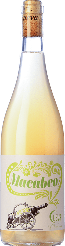 Free Shipping | White wine Cueva Spain Macabeo 75 cl