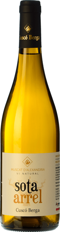 7,95 € Spedizione Gratuita | Vino Bianco Cuscó Berga Sota Arrel Muscat