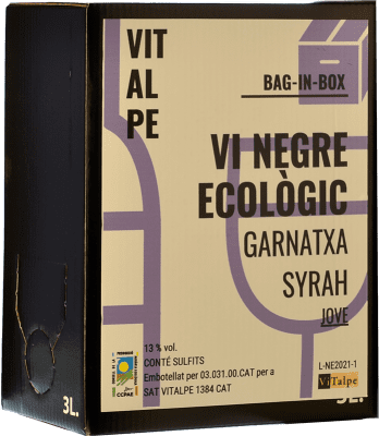 Vitalpe Doll Diví Garnatxa Syrah Bag in Box 3 L