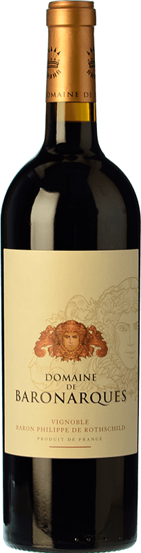 Spedizione Gratuita | Vino rosso Baronarques Limoux A.O.C. Blanquette de Limoux Languedoc Francia Merlot, Syrah, Cabernet Sauvignon, Cabernet Franc, Malbec 75 cl