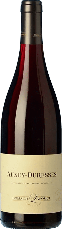 Free Shipping | Red wine Domaine Lafouge A.O.C. Auxey-Duresses Burgundy France Pinot Black 75 cl